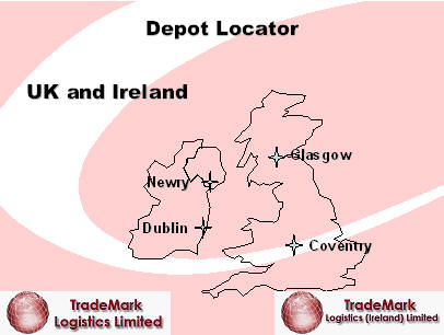 Depot Locator for Trademark
                                Logistics Ltd